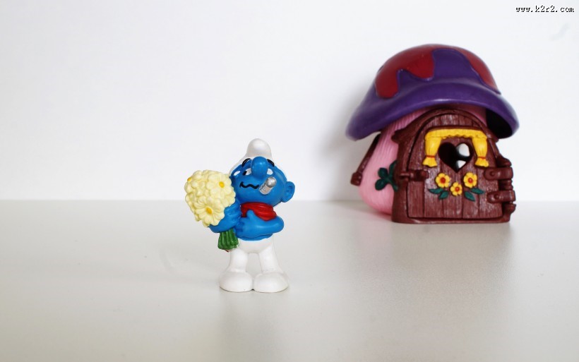 蓝精灵玩具图片