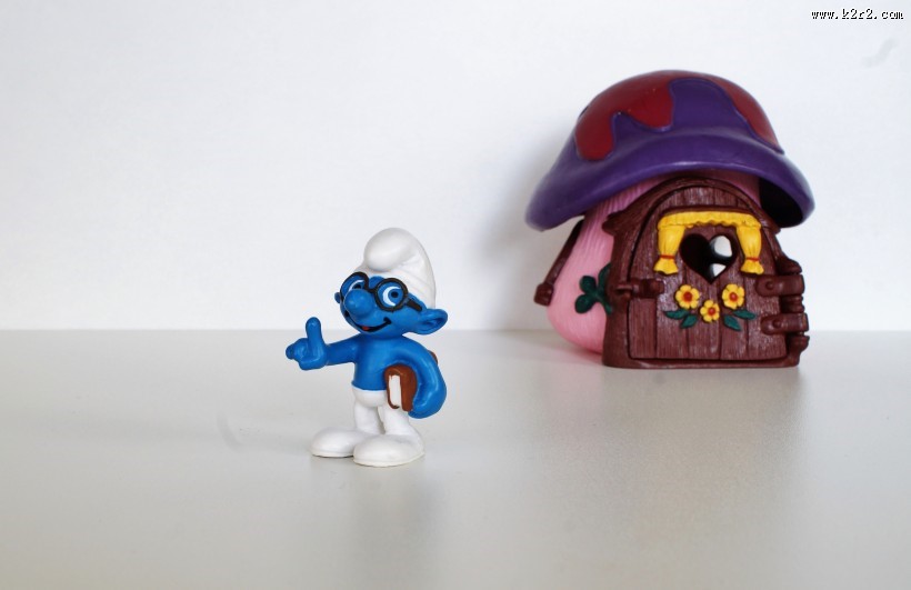 蓝精灵玩具图片