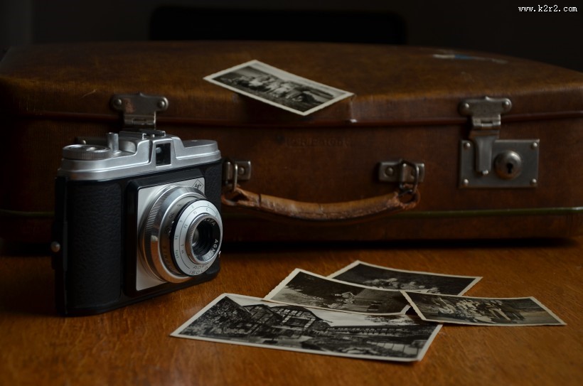 老式的行李箱图片