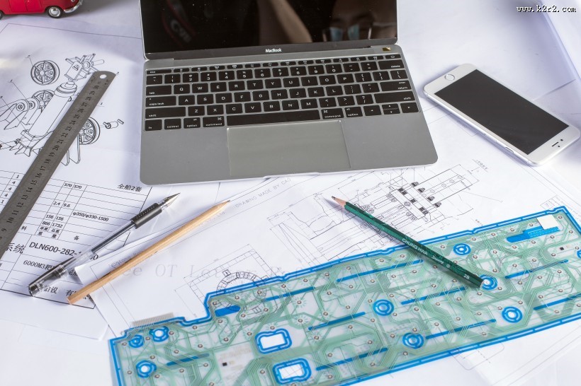 工程图纸绘制图片