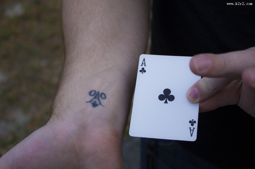 扑克牌A图片