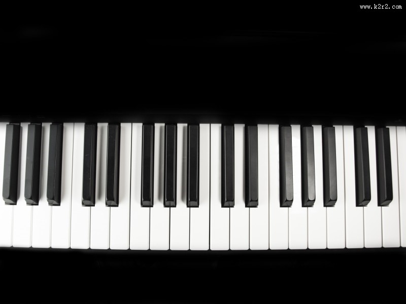 钢琴键盘图片大全