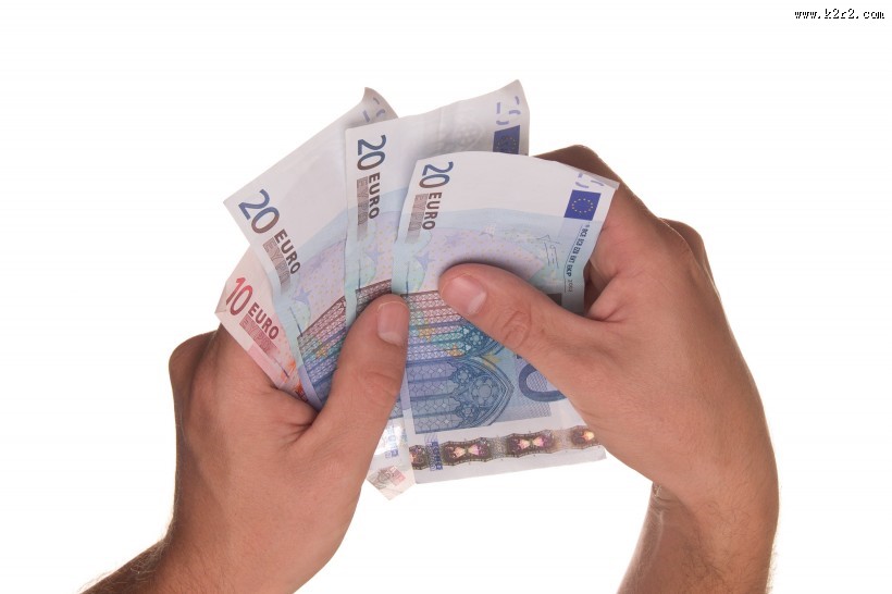 欧元纸币图片大全