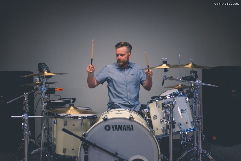 炫酷的架子鼓图片