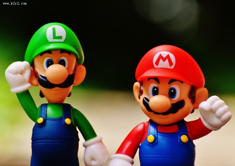 可爱的马里奥玩具模型图片大全