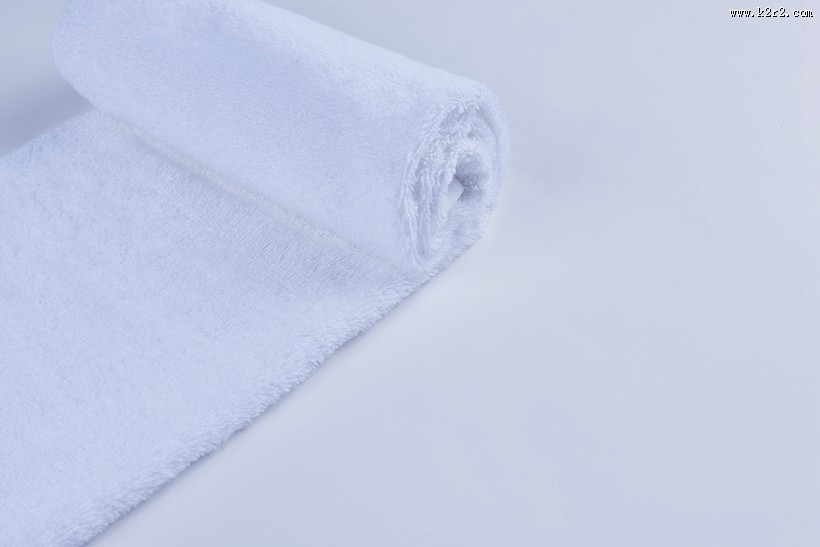 整齐的白色方巾图片大全