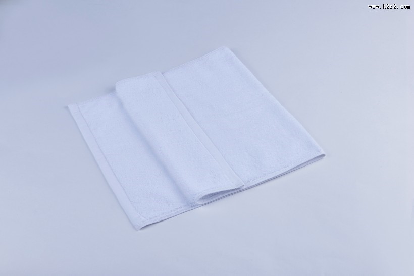 整齐的白色方巾图片大全