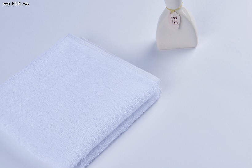 整齐的白色方巾图片大全