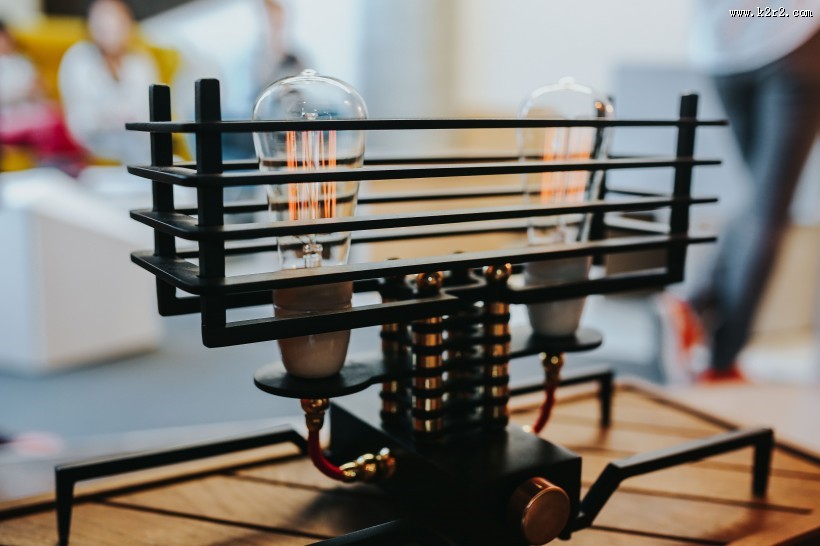 展会上的灯图片