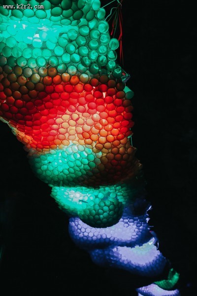 展会上的灯图片