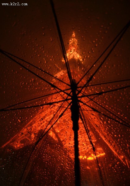 各式各样的雨伞图片