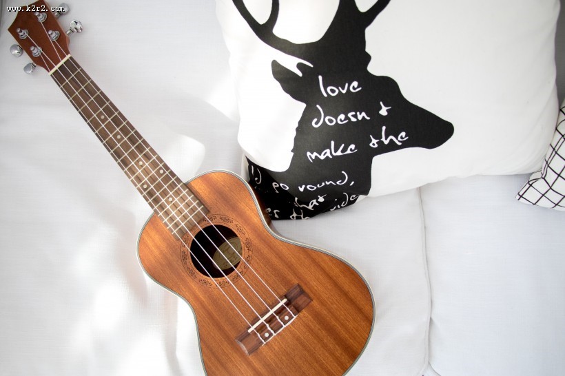 小清新感十足的尤克里里图片大全