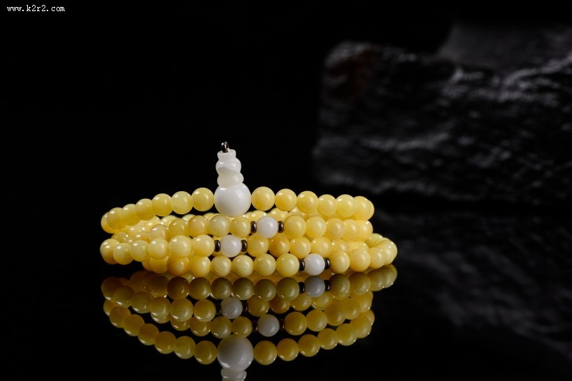 漂亮的珍珠项链图片