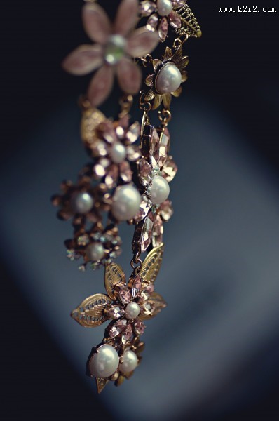 漂亮的女士项链图片