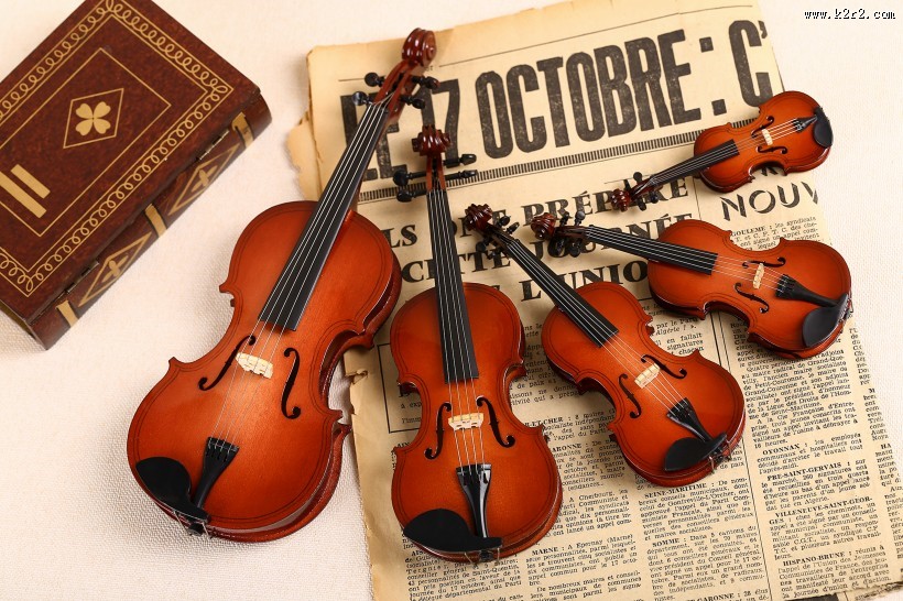 漂亮的小提琴玩具图片大全