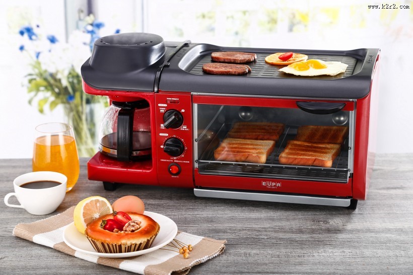 红色早餐机图片大全