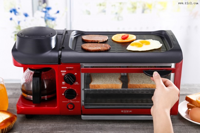 红色早餐机图片大全