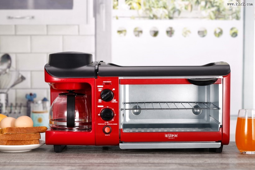 红色早餐机图片大全