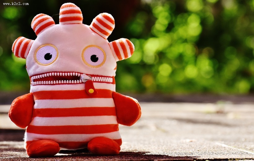 充满童心的毛绒玩具图片大全