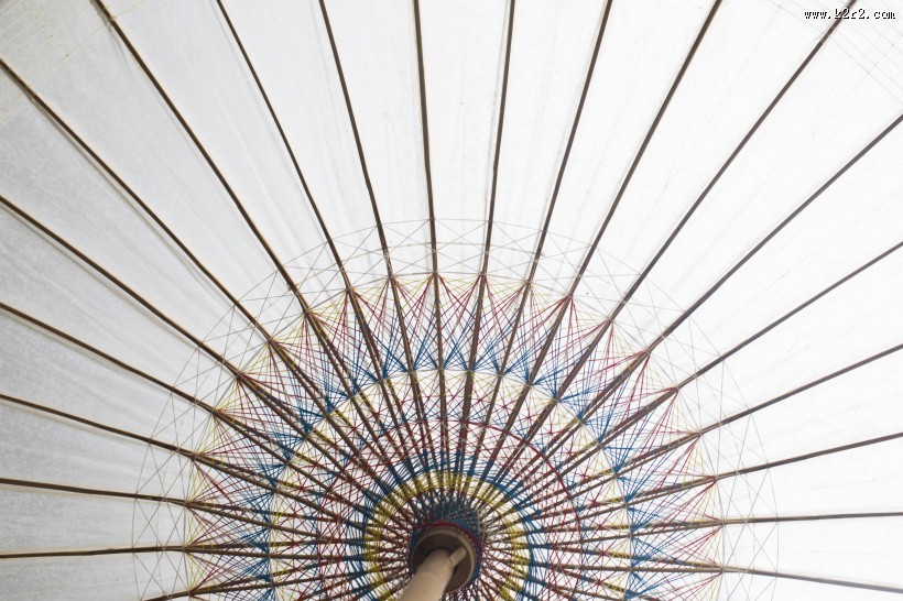 中国风元素漂亮的纸伞图片