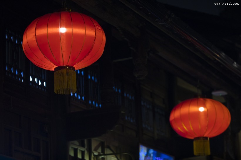 红色喜庆的灯笼图片