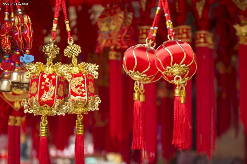 春节喜庆灯笼图片