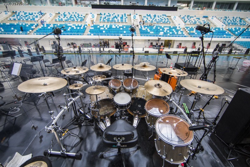 打击乐器架子鼓图片