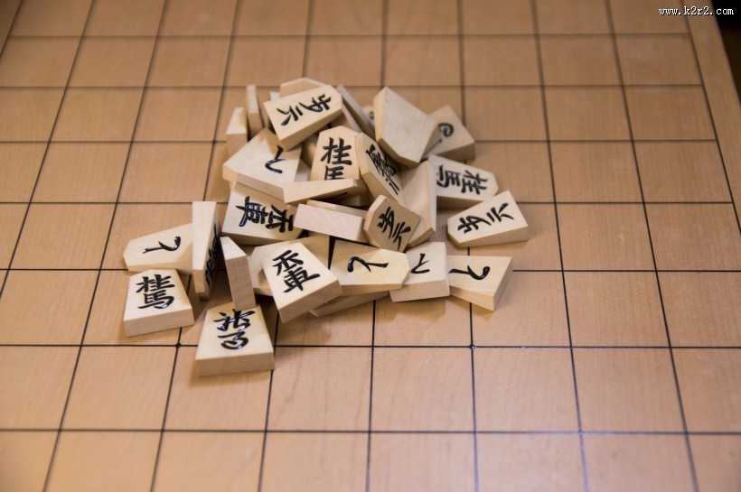 将棋棋子和棋板图片