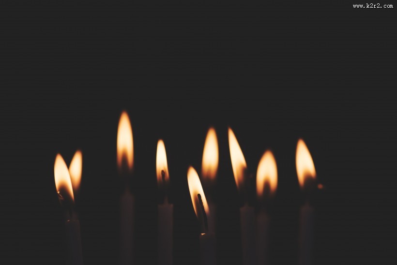 美丽的烛火图片大全