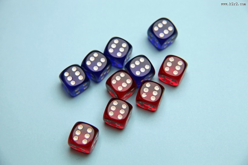 各种颜色的骰子图片大全