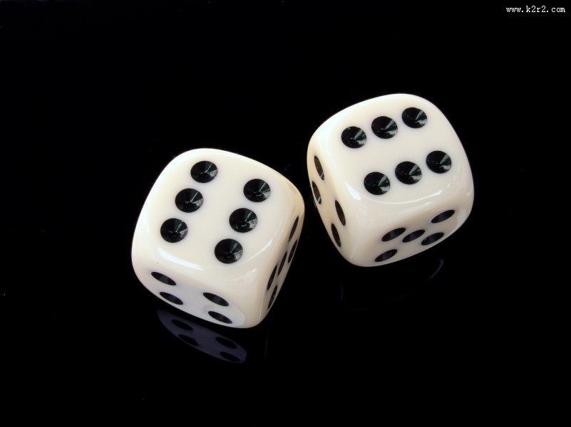 黑白骰子图片大全