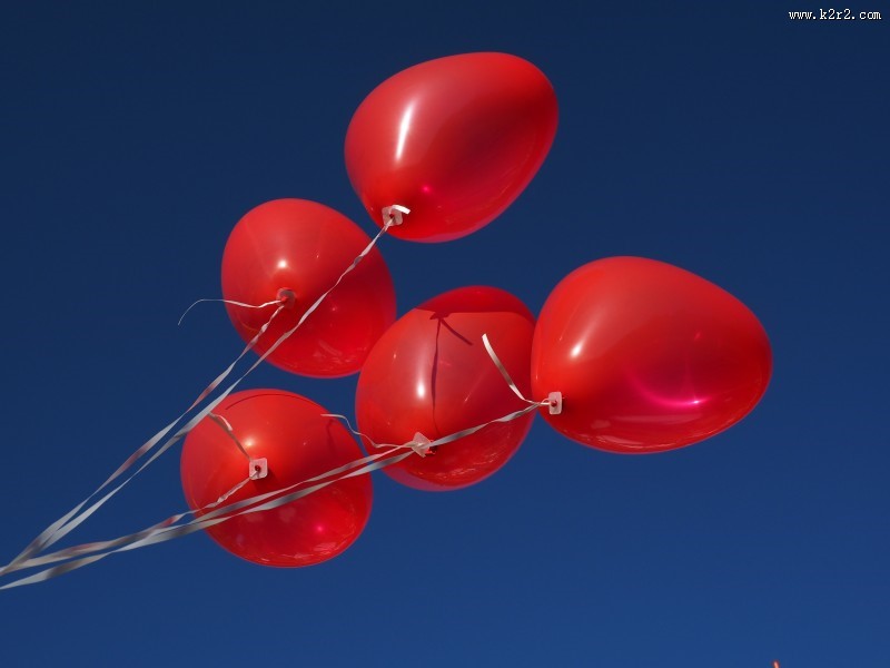 漂亮的求婚气球图片