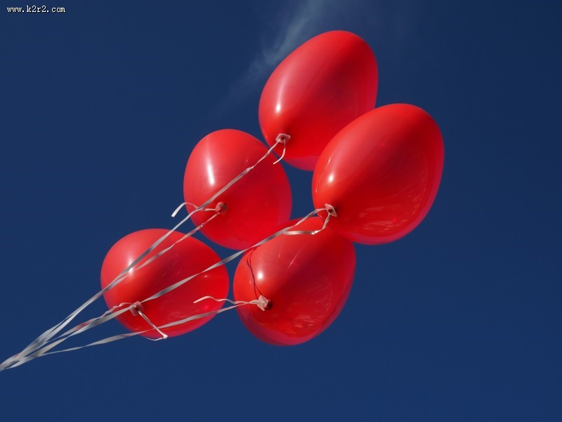 漂亮的求婚气球图片