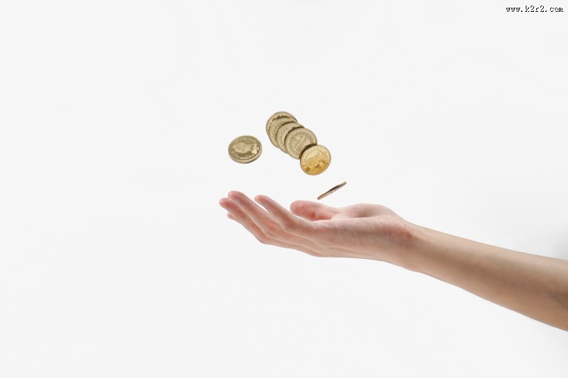 亮闪闪的硬币图片