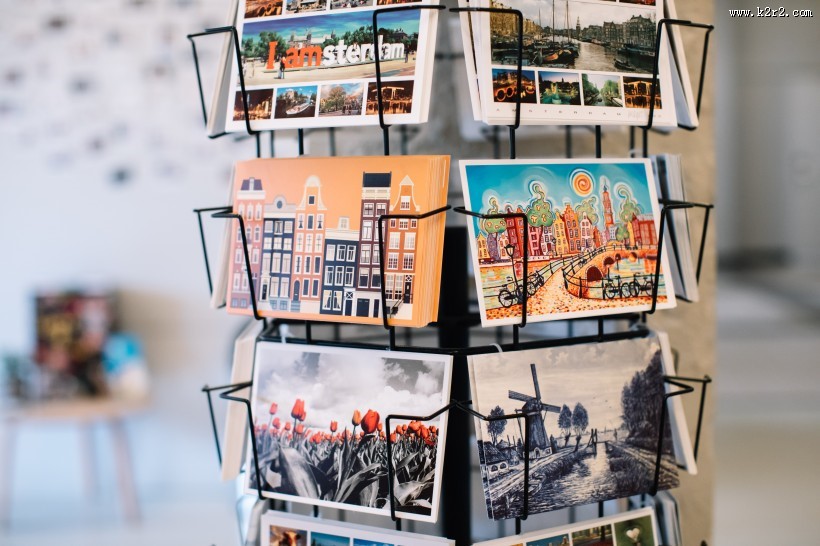 精美的明信片图片