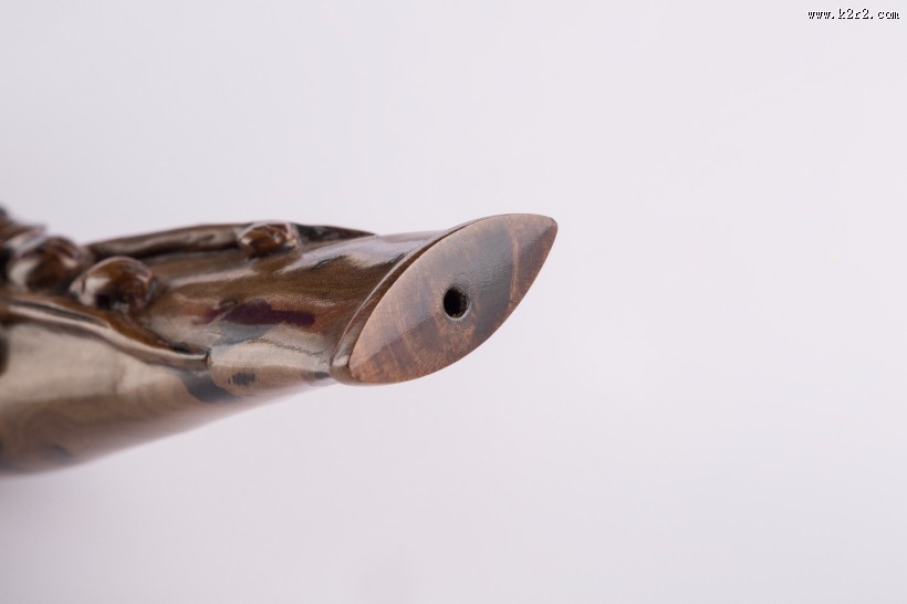 复古的木雕烟嘴图片