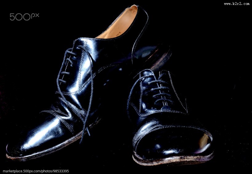 高雅的男士皮鞋图片