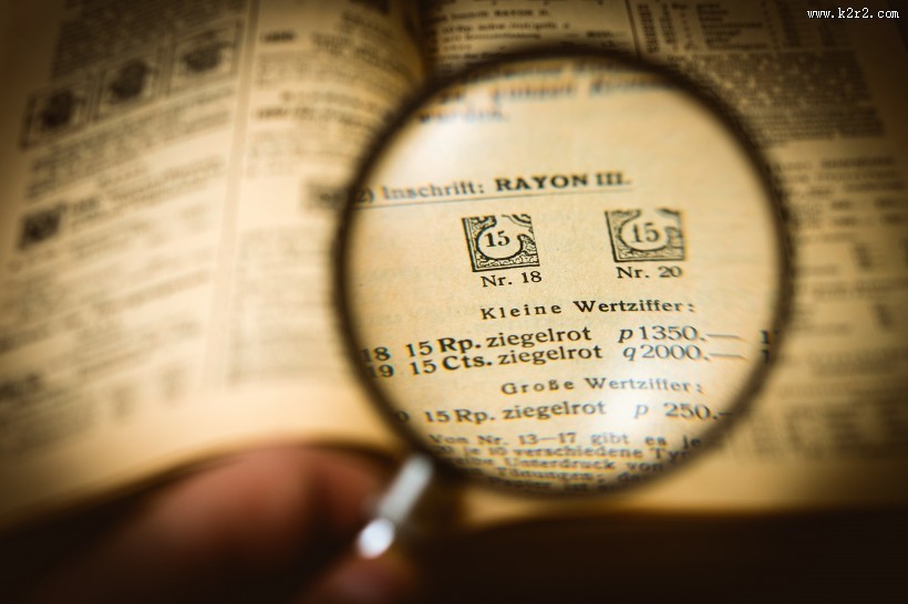 精巧的放大镜图片