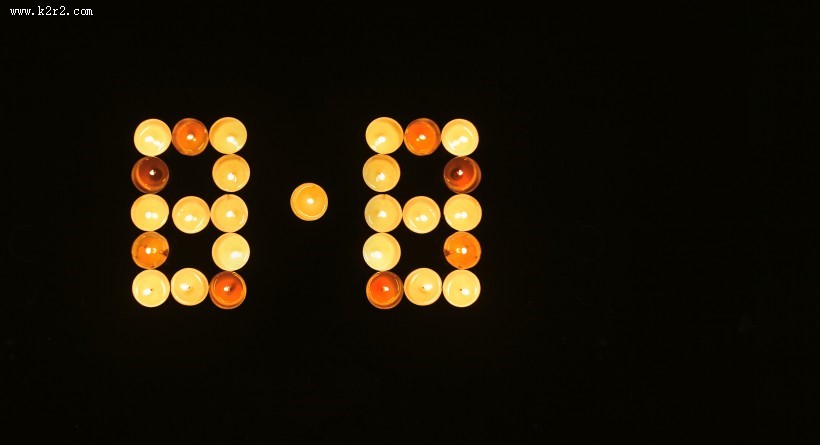 温暖的蜡烛烛光图片