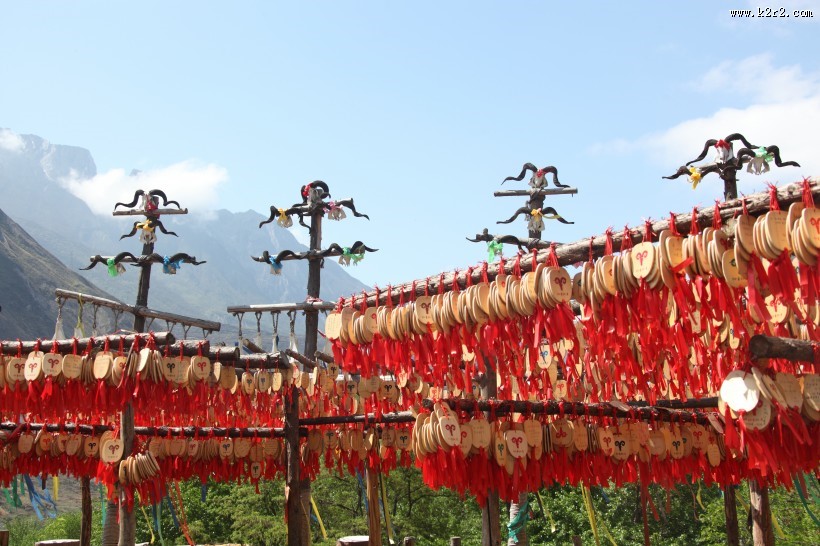 心意弄弄的祈福牌图片