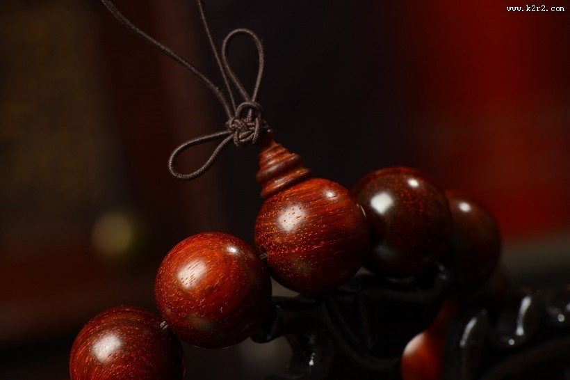 优雅的小叶紫檀手串图片大全