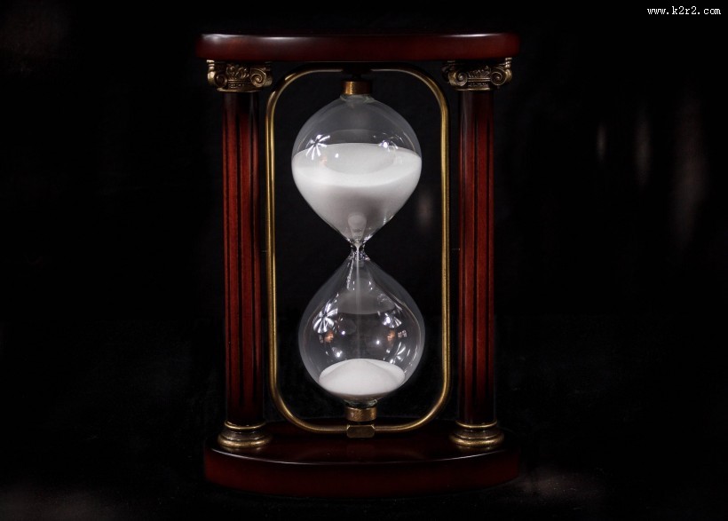 唯美的沙漏图片