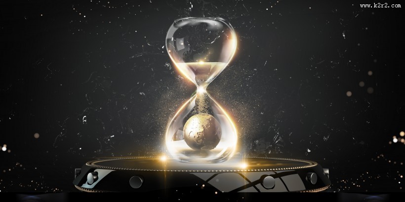 唯美的沙漏图片