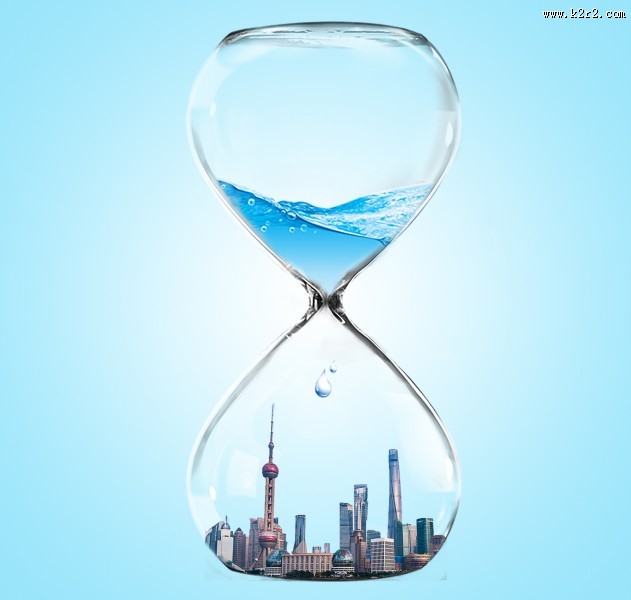 唯美的沙漏图片