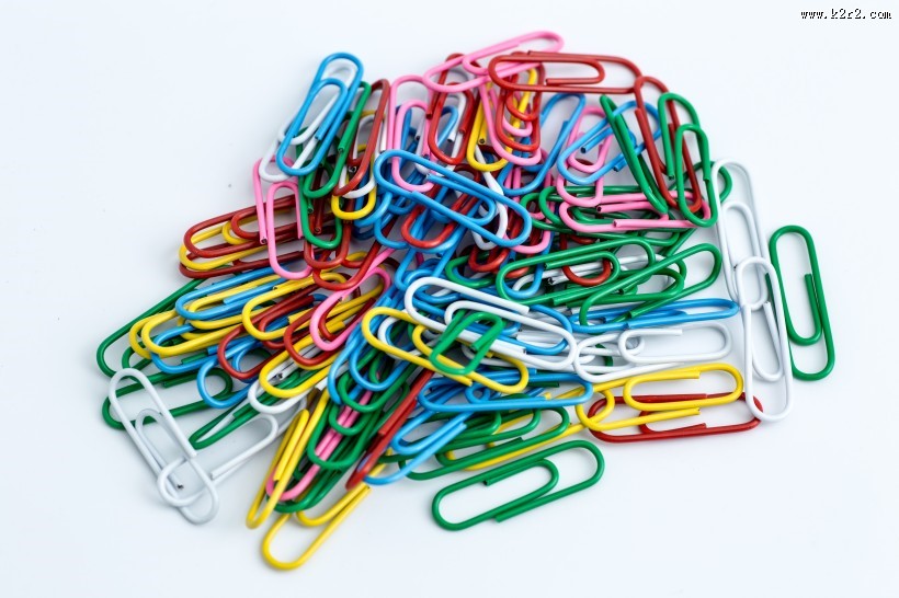 彩色回形针图片大全