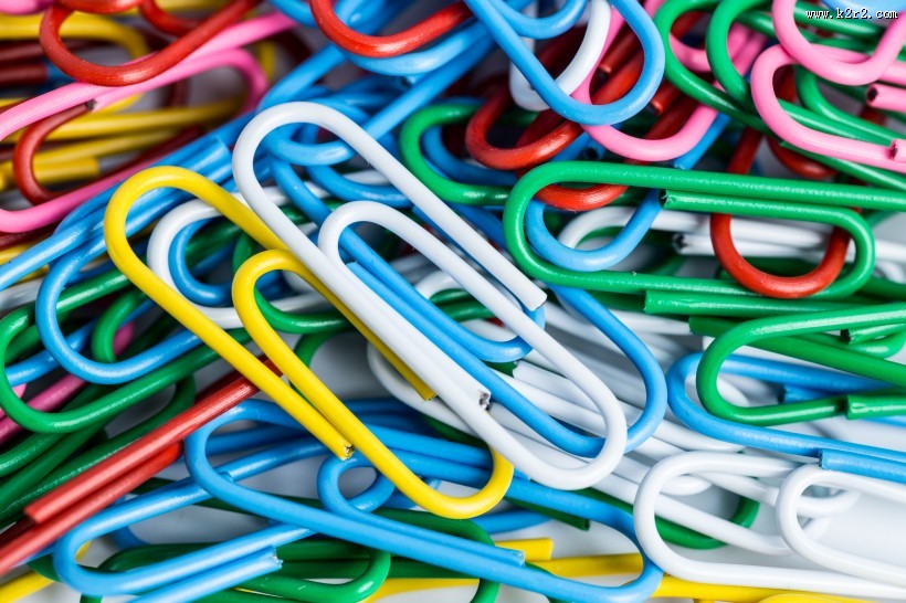 彩色回形针图片大全