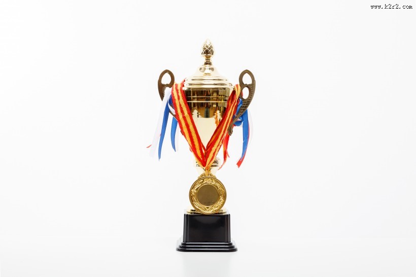 荣誉的奖杯和奖牌图片