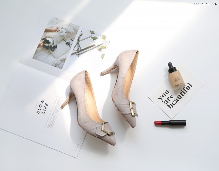 女鞋文艺范素材图片