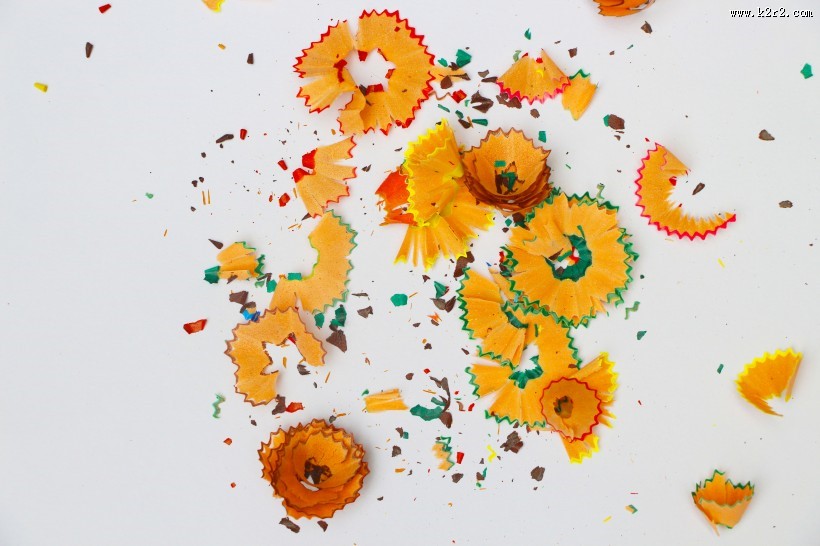 唯美彩色铅笔图片