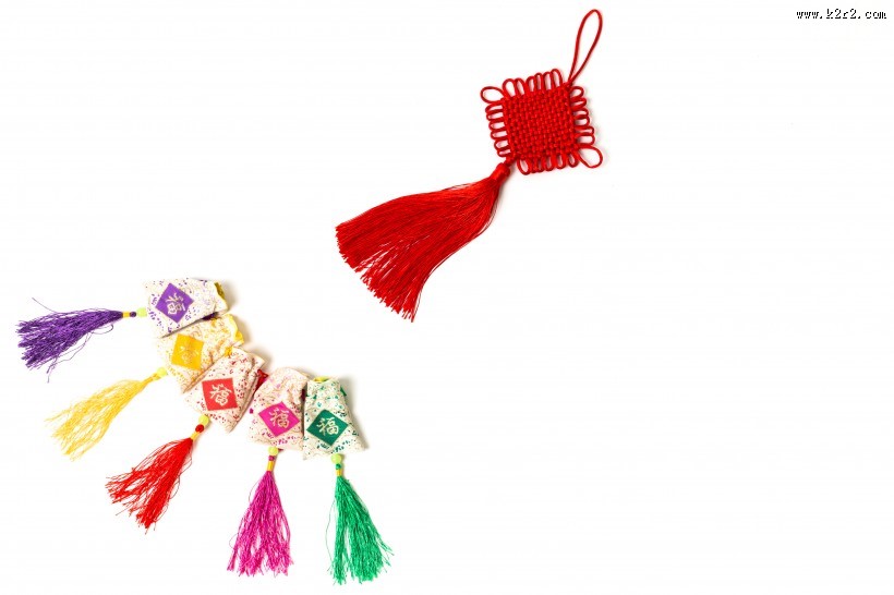 吉祥红色中国结图片